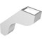 Ekena Millwork 3-in. W x 12-in. D x 12-in. H Stanfield Architectural Grade PVC Knee Brace BRCP03X12X12STA - alternate 5